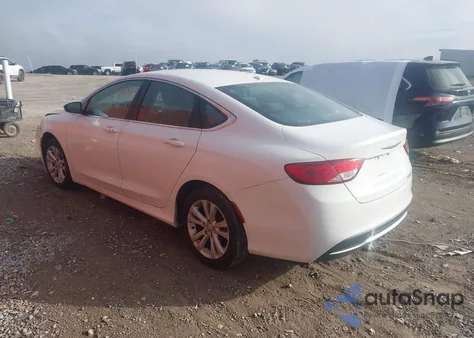 2015 Chrysler 200 Limited z USA, uszkodzony, nr VIN 1C3CCCABXFN747613